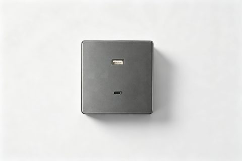86型 DC12‑24V A+C直流快充面板 PD65W/PD36W 浪涌保护 房车工程机械直流专用